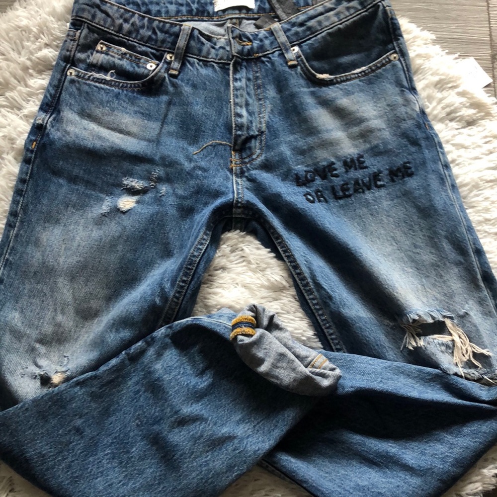 Boyfriend jeans zara